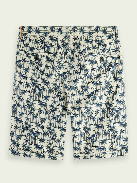 Stuart Men's Shorts Chino Ecru