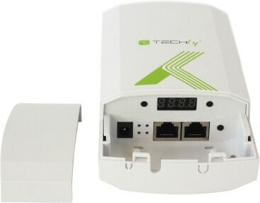 Techly CPE120 Antenna Amplification Point-to-Point 300Mbps στα 2.4GHz 8dBi I-WL-CPE120