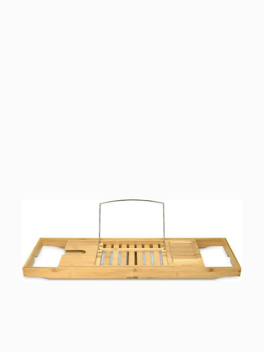 Navaris Ραφιέρα Μπανιέρας Ξύλινη 104x22.5x4cm
