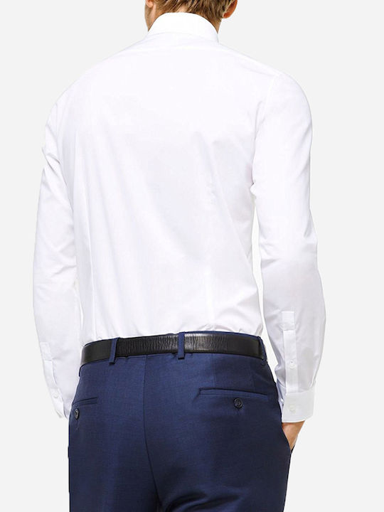 Michael Kors Men's Shirt Long Sleeve Cotton White
