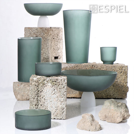 Espiel Caprice Decorative Bowl Green 15x15cm