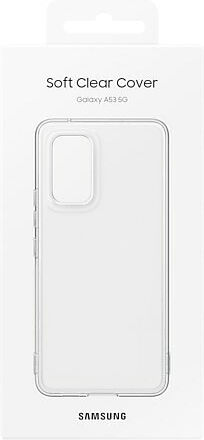 Samsung Back Cover Σιλικόνης Transparent (Galaxy A53)