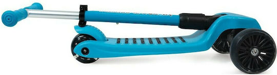 Shoko Kids Scooter Foldable Twist & Roll X-Speed Light 3-Wheel for 5+ Years Light Blue