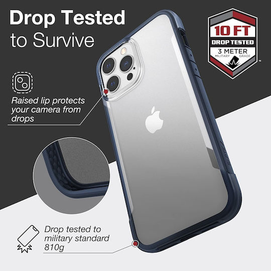 X-Doria Terrain Back Cover Plastic Blue (iPhone 13 Pro Max)