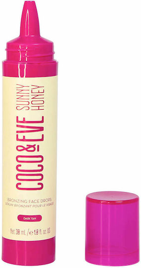 Coco & Eve Bronzing Tropfen Selbstbräuner Tropfen Gesicht Dunkel 30ml
