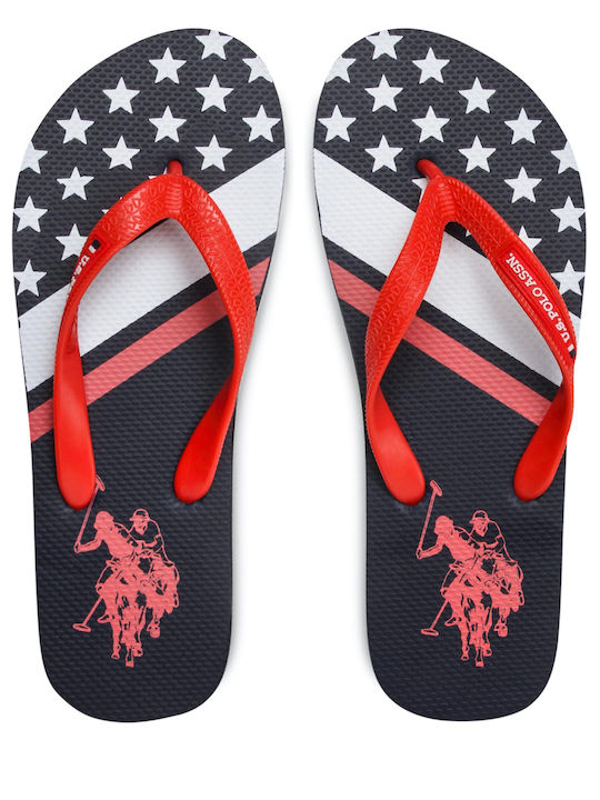 Vaian Slapi Bărbați Flip Flops Albastre / Roșii