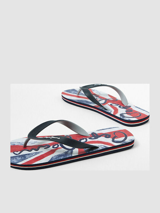 Union Ανδρικά Flip Flops Μπλε