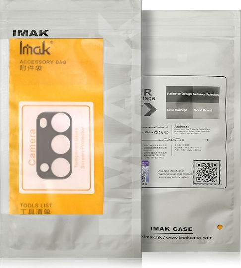 Imak Προστασία Κάμερας Tempered Glass Μαύρο για το Galaxy S22 Ultra 5G