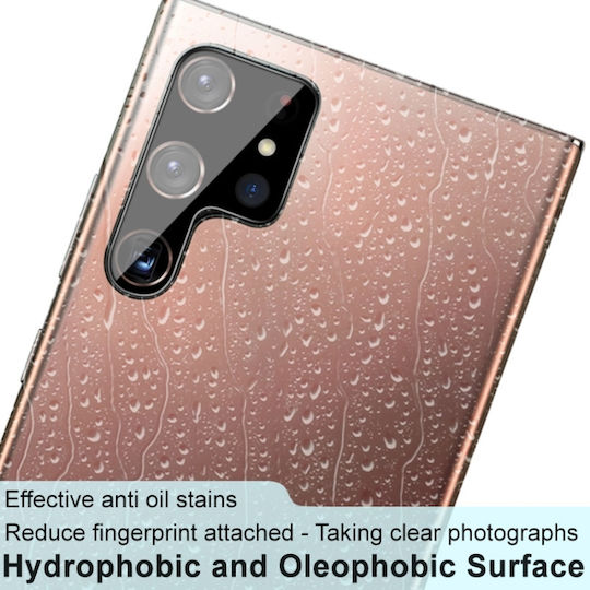Imak Προστασία Κάμερας Tempered Glass Μαύρο για το Galaxy S22 Ultra 5G