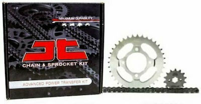 JT Sprockets Kette & Ritzel-Kit (14-42-420) für Kawasaki ZX 130