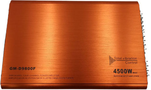 D9800F Car Audio Amplifier 4 Channels Class D