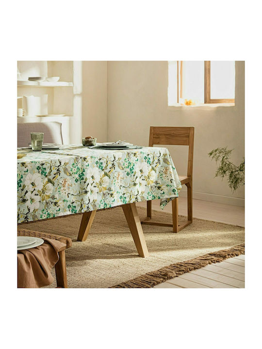 Gofis Home Tablecloth Cotton Rural Spring 588 Green 150x220cm 2090588000224