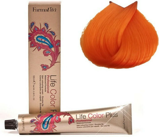 Farmavita Life Color Plus Βαφή Μαλλιών 0.44 Πορτοκαλί 100ml