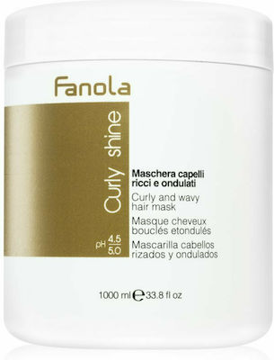 Fanola Curly Shine Curly and Wavy Hair Mask Shine 1000ml