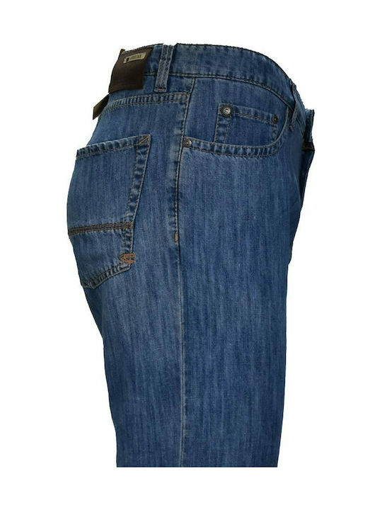 Men's Jeans Pants with Loose Fit Blue