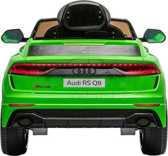 Audi RS Q8 Μονοθέσιο με Τηλεκοντρόλ Licensed 12 Volt Πράσινο για 3+ Ετών