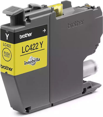 Brother LC422 InkJet Printer Ink Yellow (LC-422Y)