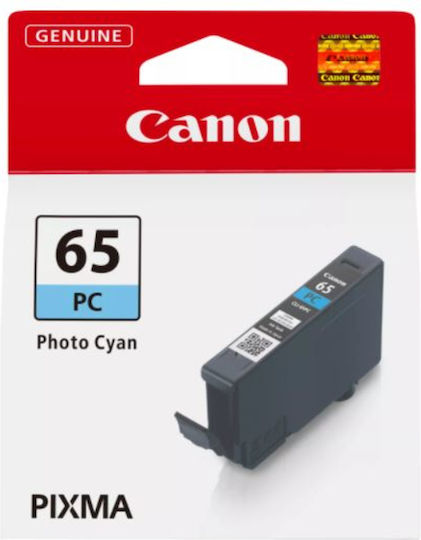 Canon CLI-65 Γνήσιο Μελάνι Εκτυπωτή InkJet Photo Κυανό (4220C001)