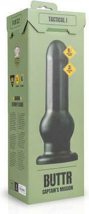Buttr Tactical I Dildo Anal Negru 25.5cm