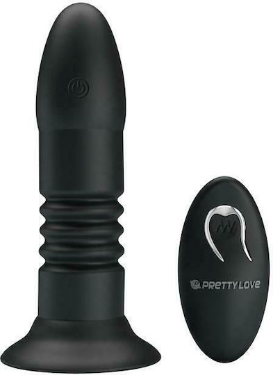 Pretty Love Magic Jingers Anal Plug with Wireless Functionality and Vibration Black 10cm