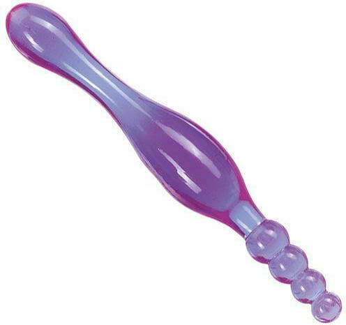 Seven Creations Smoothy Prober Πρωκτικό Dildo Clear Lavender 19.8cm
