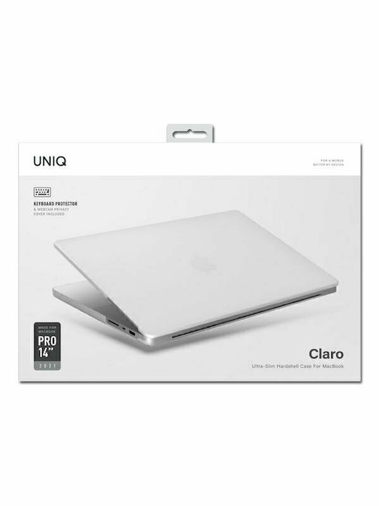 Uniq Κάλυμμα για Laptop 14" σε Διάφανο χρώμα UNIQ-MP14(2021)-CLAROMCLR