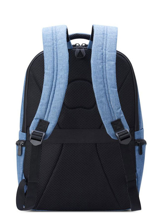 Delsey Element Чанта Раница за лаптоп 15.6" Blue Jean
