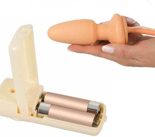 Seven Creations Expandable Butt Plug Πρωκτική Σφήνα Flesh 10cm