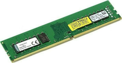 Kingston Valueram 8GB DDR4 RAM με Ταχύτητα 2133 για Desktop