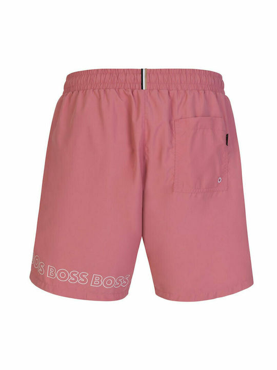 Hugo Boss Herren Badebekleidung Shorts Rosa