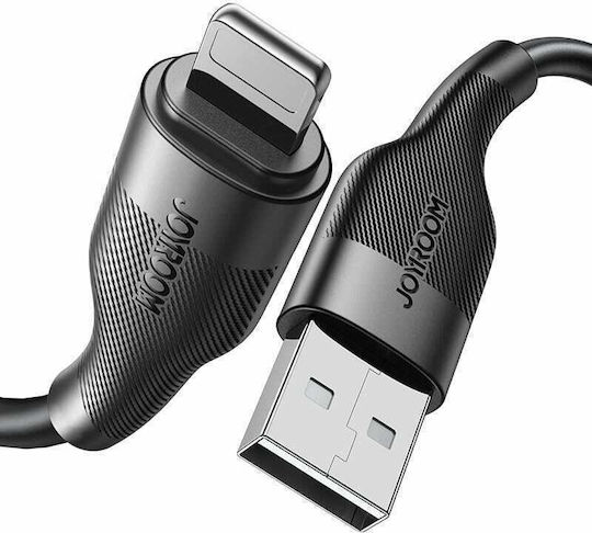 Joyroom S-1030M12 USB to Lightning Cable Μαύρο 1m