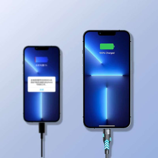 Joyroom S-1030M12 USB to Lightning Cable Μαύρο 1m