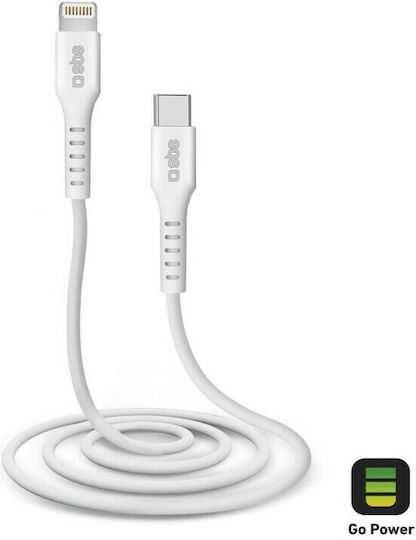 Leewello USB to Lightning Cable Λευκό 1m (SJX-158)