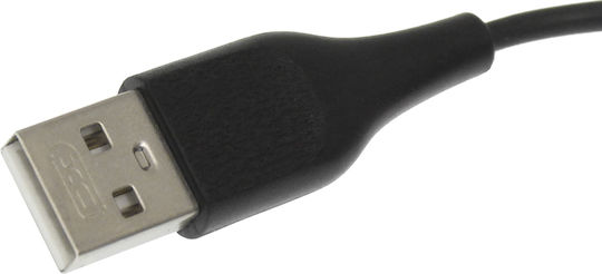 XO NB195 USB-A to Lightning Cable Black 1.2m (16.005.0172)
