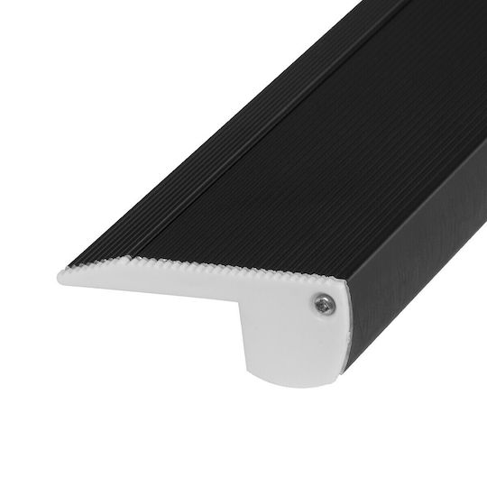GloboStar Set 25buc Profil din Aluminiu pentru Benzi LED Unghiulare Scări cu Opal Acoperire 200cm.