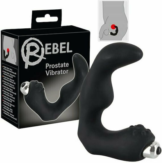 You2Toys Rebel Prostate Stimulator Analvibrator Black 24cm