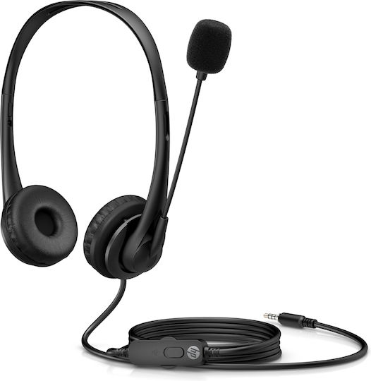 HP G2 On Ear Căști Multimedia cu microfon și conexiune Jack de 3,5 mm