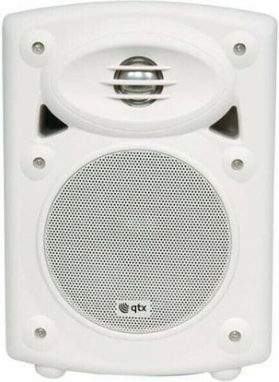 QTX Sound QR5W Ηχεία Studio Monitor 5.25" 40W (Ζεύγος) Λευκά