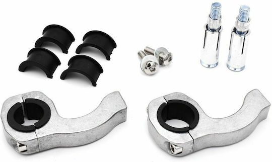Protecții mânere motocicletă 22mm - 28mm în culoarea Verde