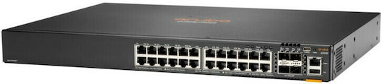 HP Aruba 6200F Managed L3 Switch με 24 Θύρες Gigabit (1Gbps) Ethernet και 4 SFP Θύρες