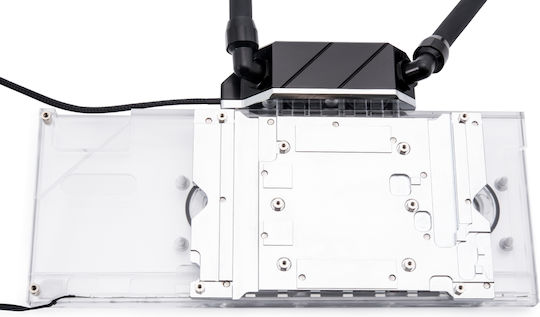 Alphacool Eiswolf 2 AIO 360mm Radeon RX 6800 6800XT 6900 Reference Design с Черен Воден Блок за GPU с Гръб