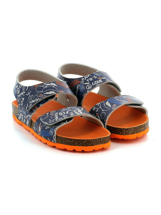 Kickers Kinder Sandalen Blau