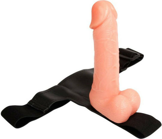 Baile Ultra Cyberskin Penis Harness with Dildo 18cm in skin color