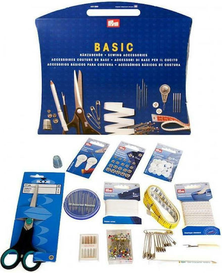 Prym Set de cusut Set de cusut pentru lucru manual / broderie / croitorie / reparații 30x26cm 651220