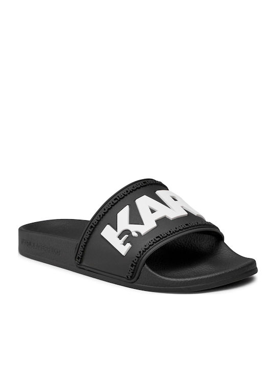 KL80904 Slides σε Μαύρο Χρώμα
