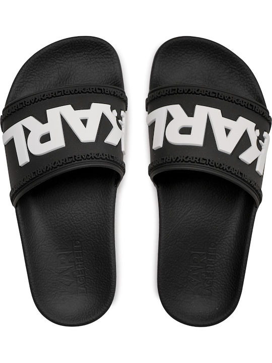 KL80904 Slides σε Μαύρο Χρώμα