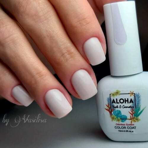 Aloha Fashion Ημιμόνιμο Βερνίκι Νυχιών AF 002 Natural Beige 15ml