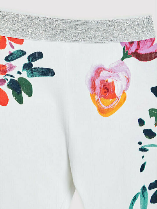 Kids Legging Long White Mouse