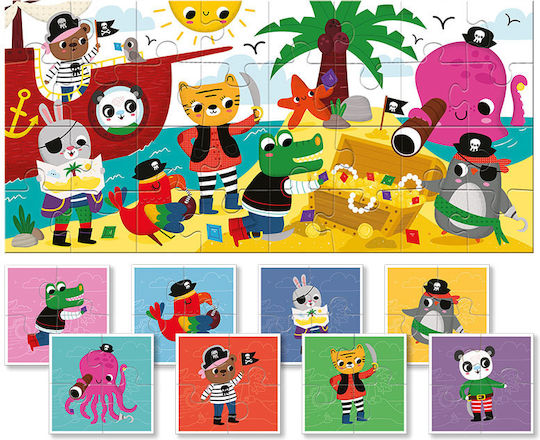 Kids Puzzle Pirates for 2++ Years 32pcs Ludattica