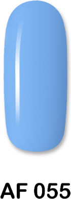 Aloha Fashion Halb-permanenter Nagellack AF 055 Air Force Blue 15ml 1Stück